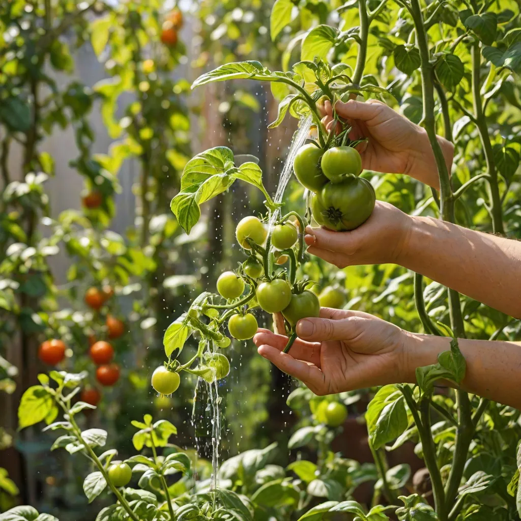 Jak podlewać pomidory: porady na soczyste plony