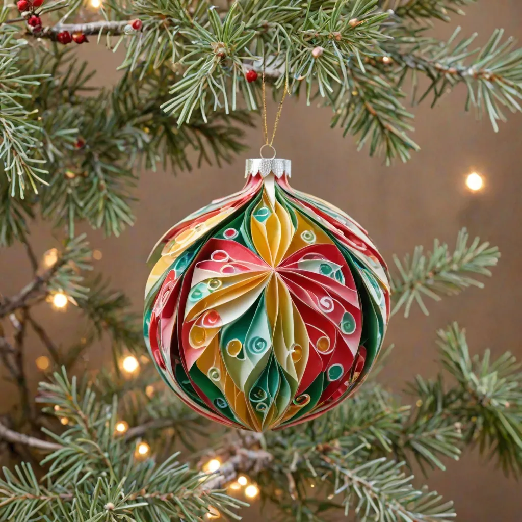 Jak zrobić bombkę z papieru: kreatywny pomysł na święta