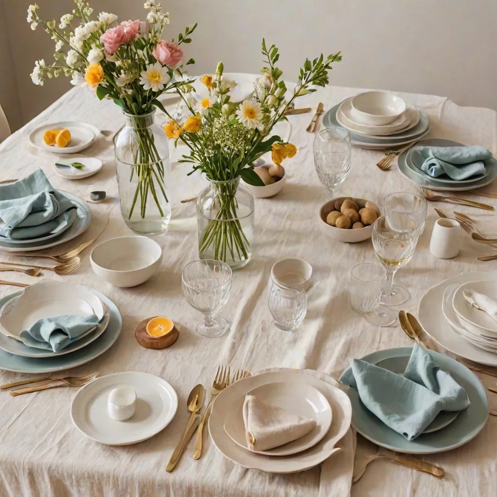 Dekoracja stołu na co dzień: sposoby na przytulną atmosferę