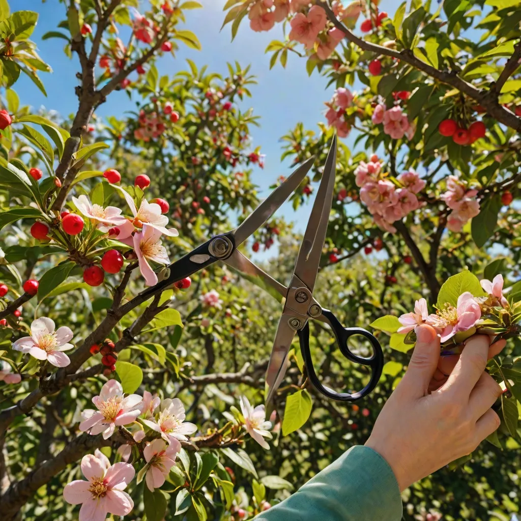 Jak podcinać drzewka owocowe: sekrety pielęgnacji
