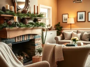 Dekoracja kominka na co dzień: pomysły na ciepły akcent w salonie