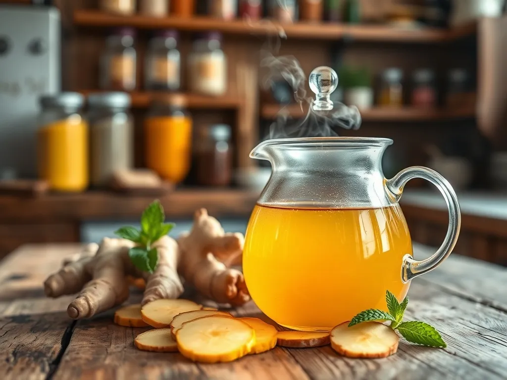 Czy imbir można zalewać wrzątkiem?