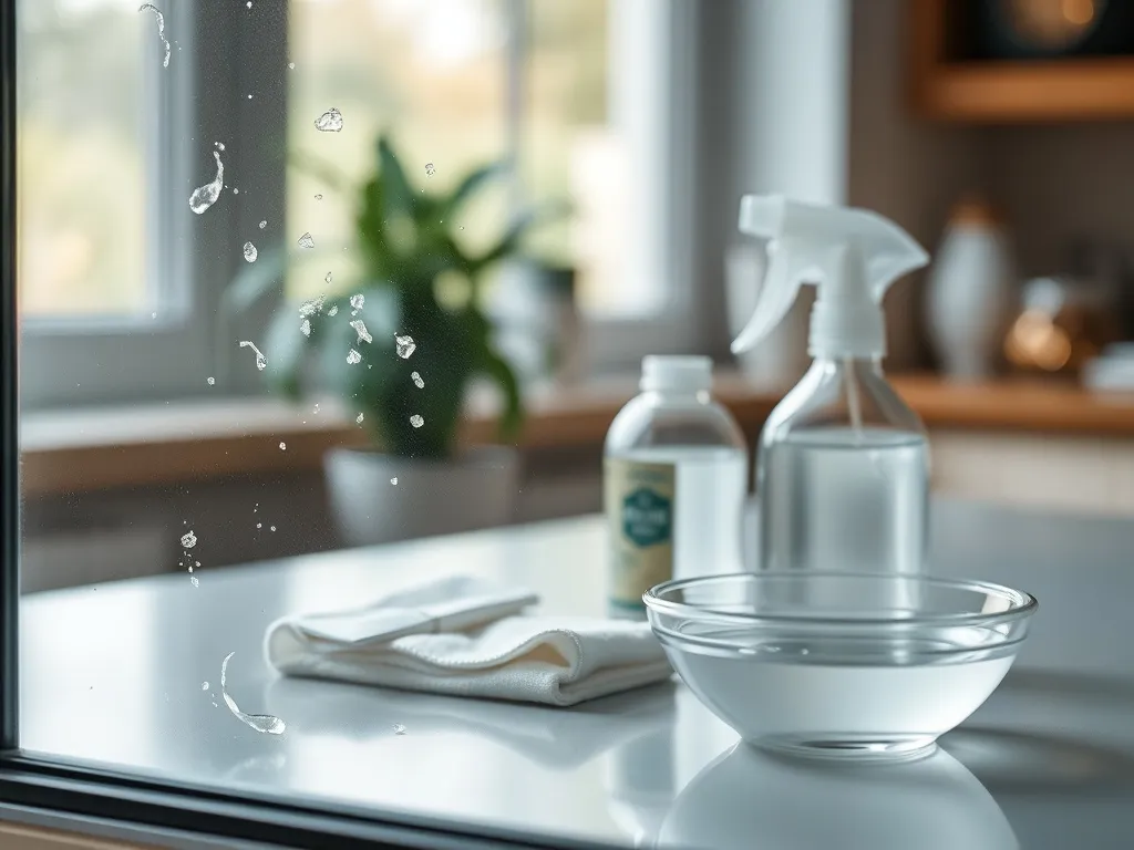 Jak pozbyć się kleju po naklejce na szkle?