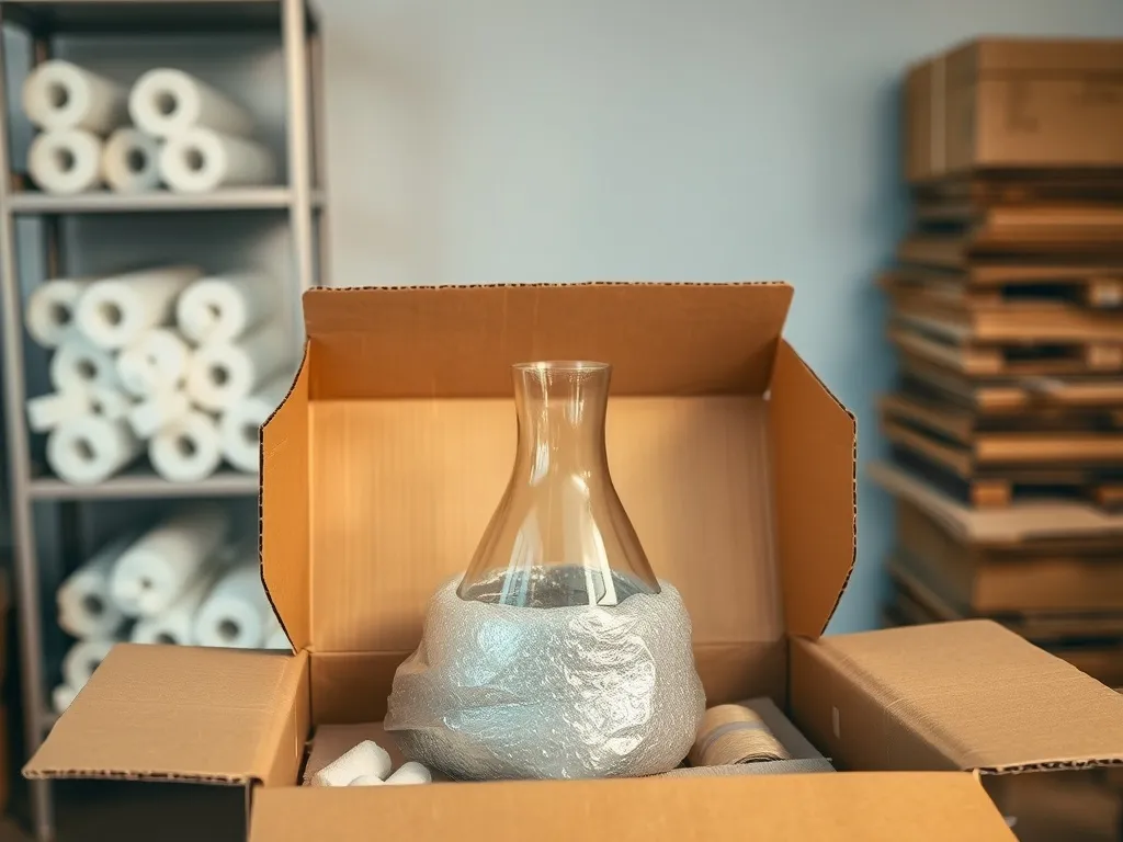 Jak zapakować szkło do wysyłki?
