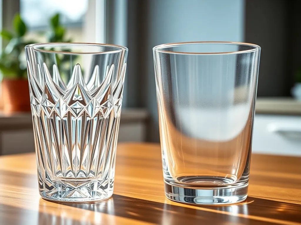 Jak odróżnić kryształ od szkła?