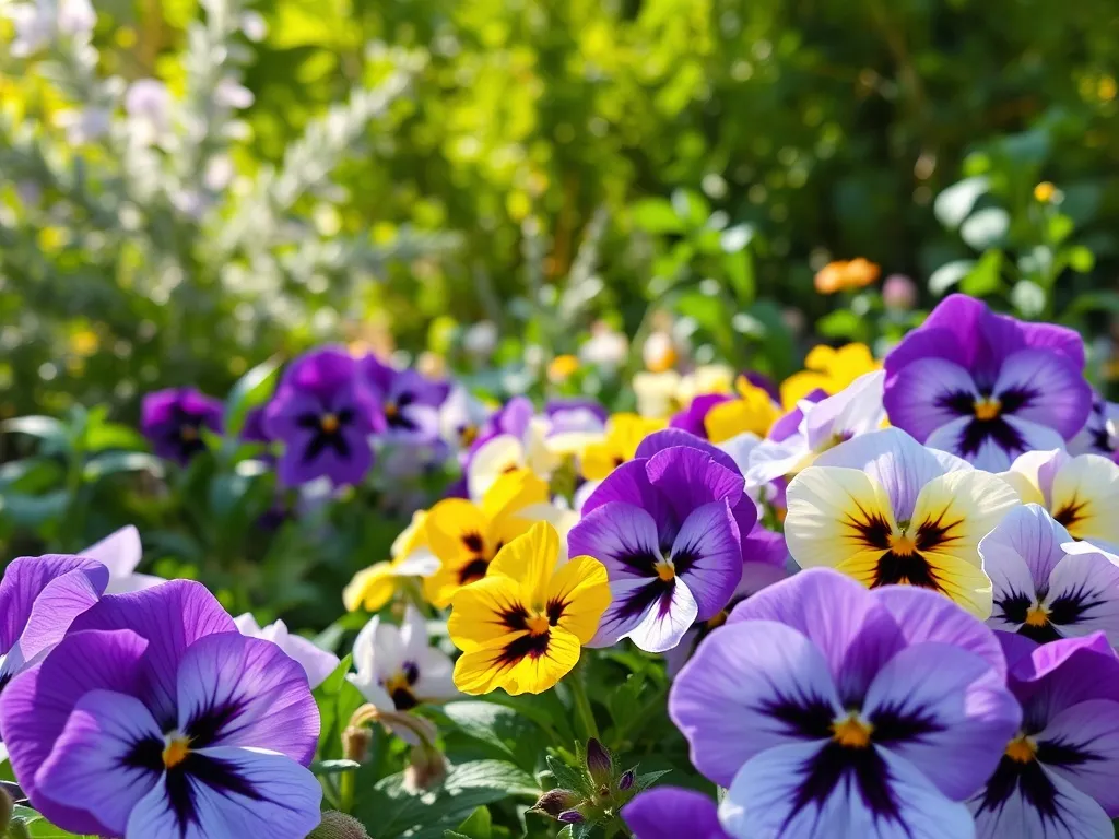 Jak długo kwitną bratki w ogrodzie?