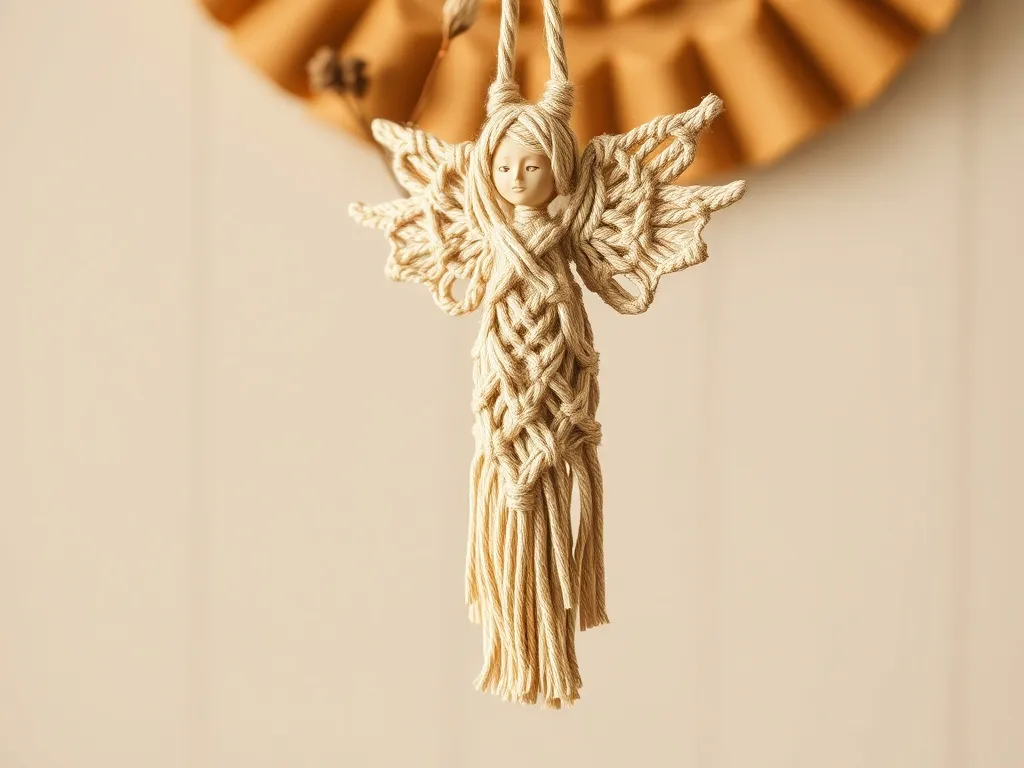 Jak zrobić aniołka z makramy własnoręcznie?