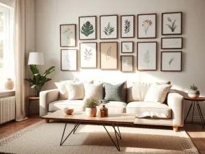 Jak udekorować ścianę w salonie: inspiracje i porady